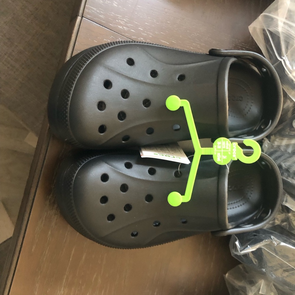 CROCS new Black Platform Clogs Unisex
W9m7 - Picture 7 of 9